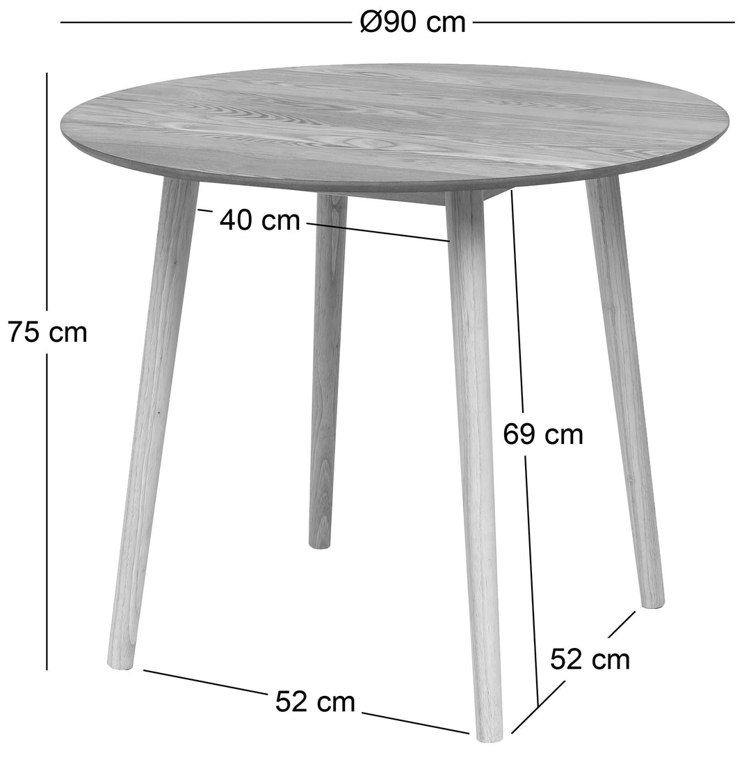 TRADITION spisebord i fyrretræ – naturlig varme og rustikt design