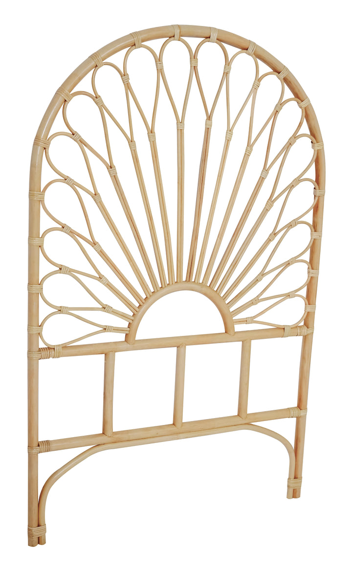 BACAN90 Sengegavl i Naturlig Rattan