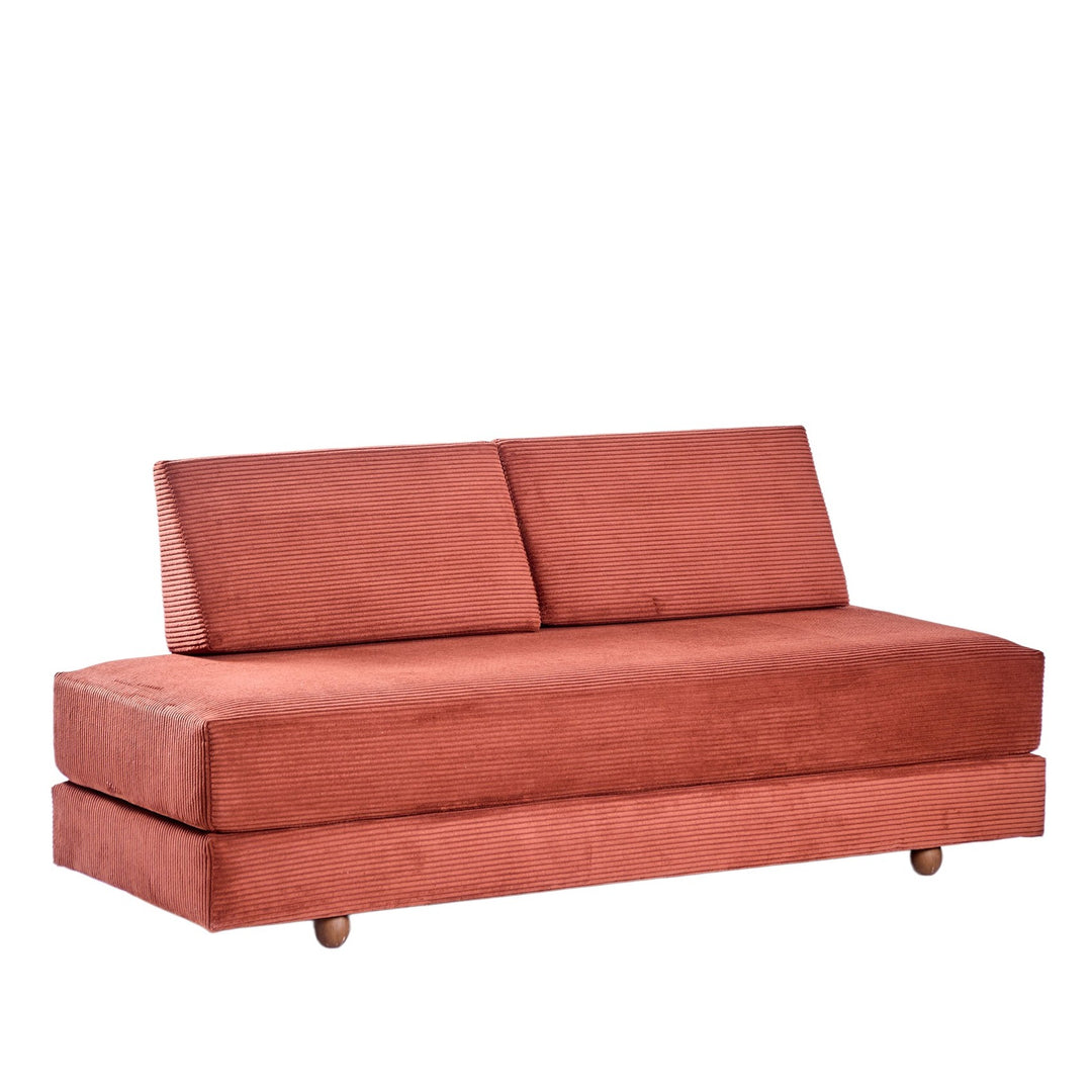 CASTELO 3-personers terracotta sovesofa