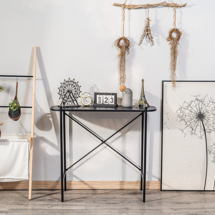 LUND Sort konsolbord