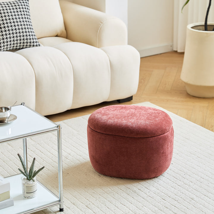 VASA puf med opbevaring – Hvid