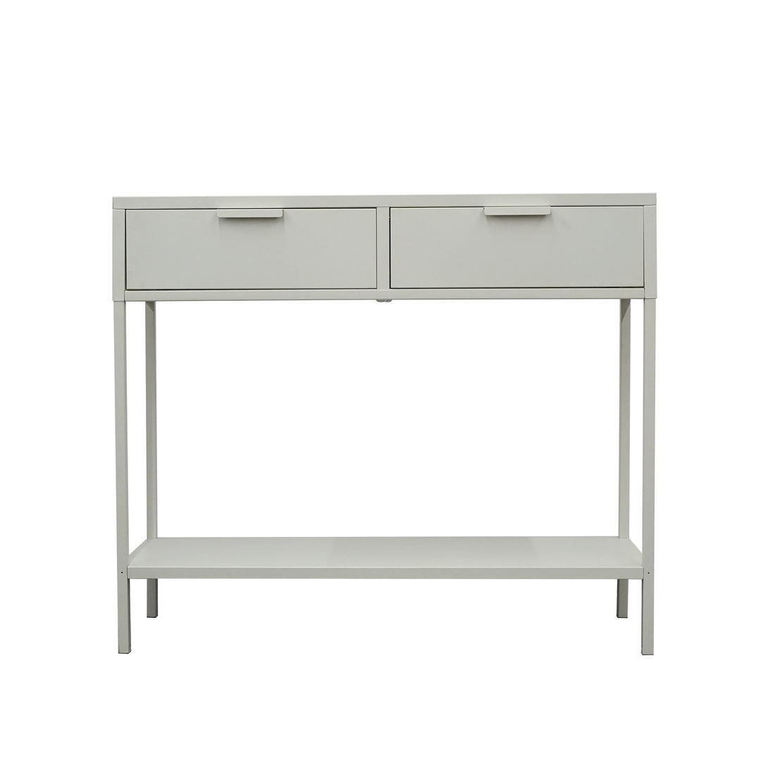 KUHMO konsolbord med 2 skuffer – Beige
