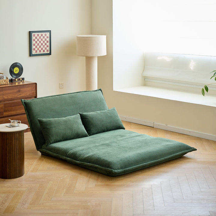 LEON 3-personers grøn sovesofa