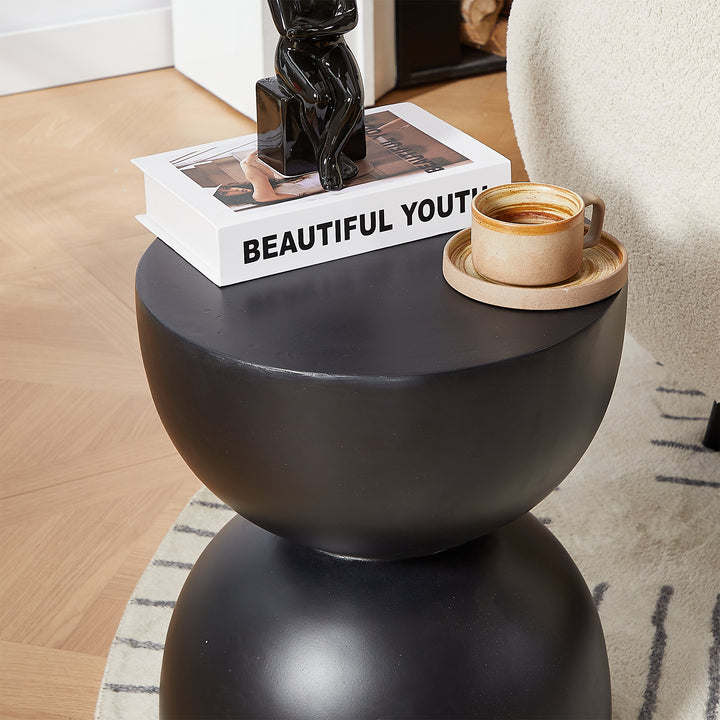 VEJEN sidebord i magnesit – Sort