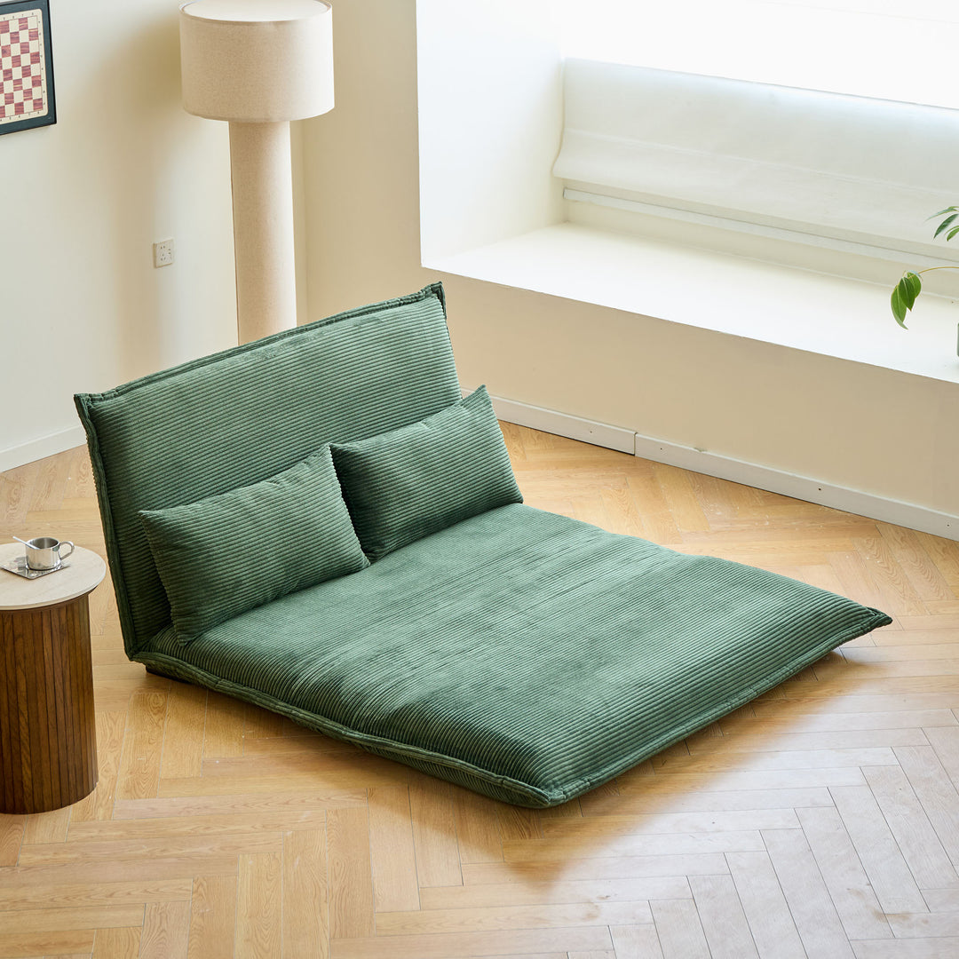 LEON 3-personers grøn sovesofa