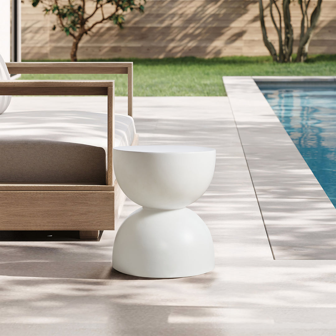 VEJEN sidebord i magnesit – Hvid