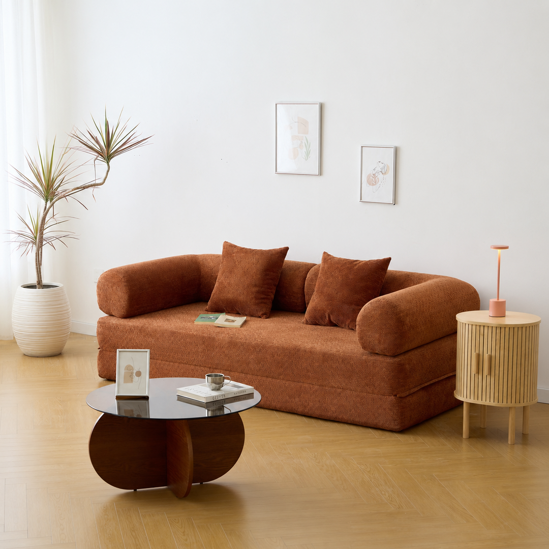 SARIA 3-personers sovesofa – Terracotta
