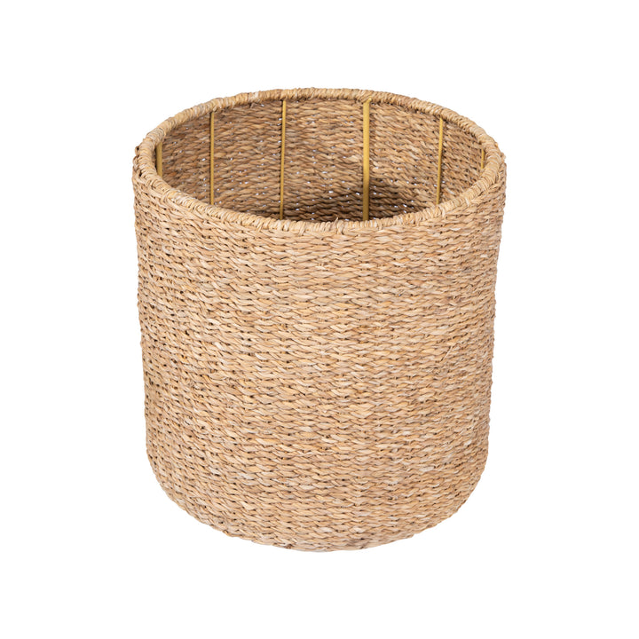 HARALD Puf i brun jute