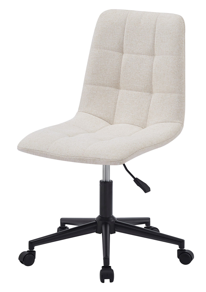 OFFBJORN Beige Stof Justerbar Kontorstol