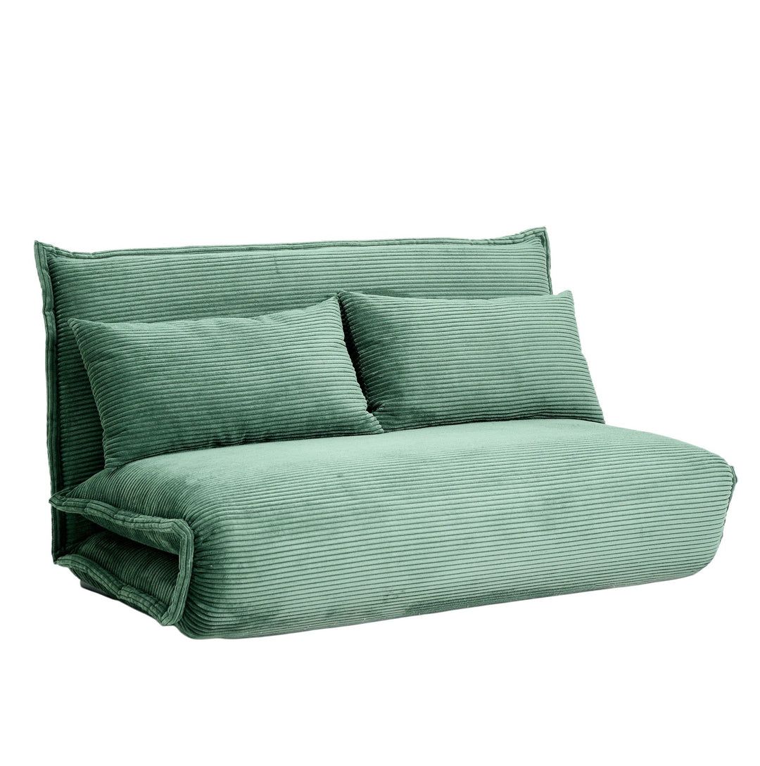 LEON 3-personers grøn sovesofa