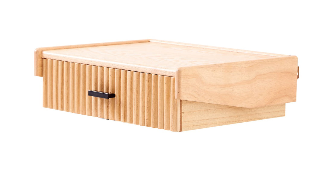 PITEA Natbord med 1 skuffe i træ og natur