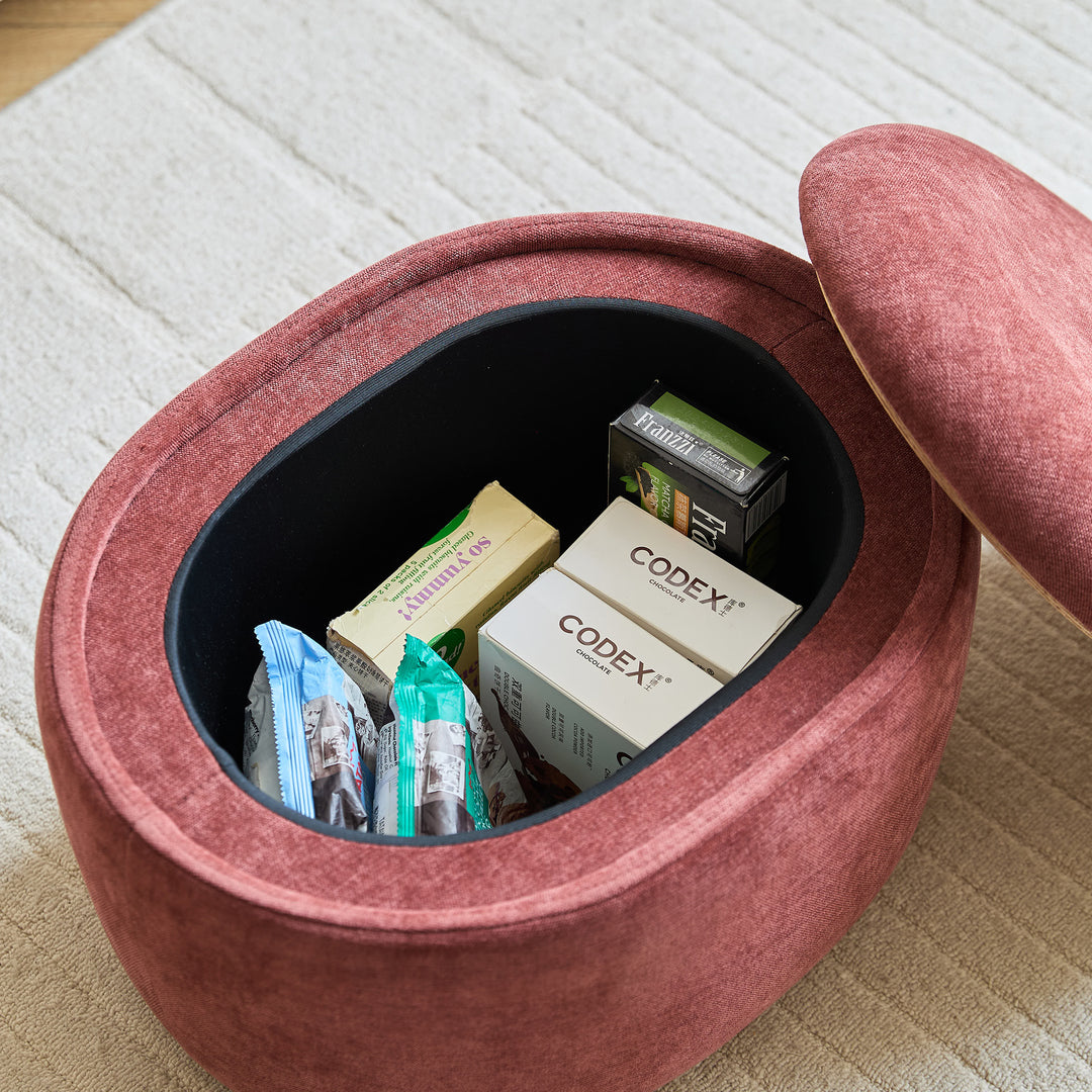 VASA puf med opbevaring – Hvid