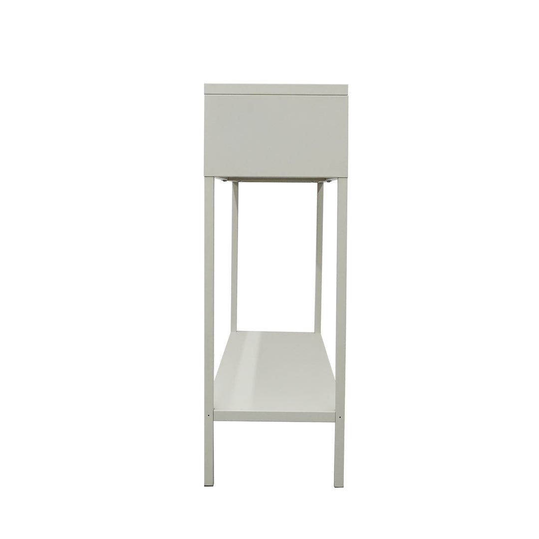 KUHMO konsolbord med 2 skuffer – Beige