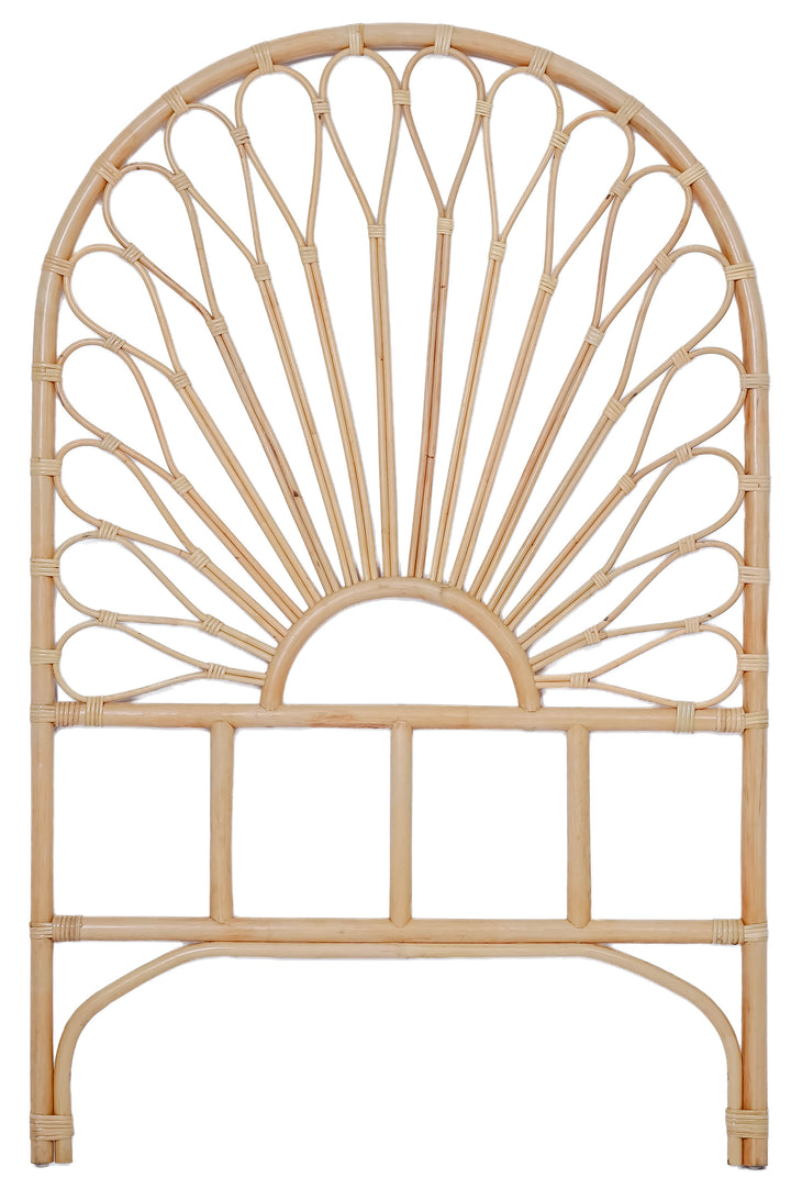 BACAN90 Sengegavl i Naturlig Rattan