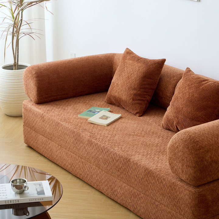 SARIA 3-personers sovesofa – Terracotta