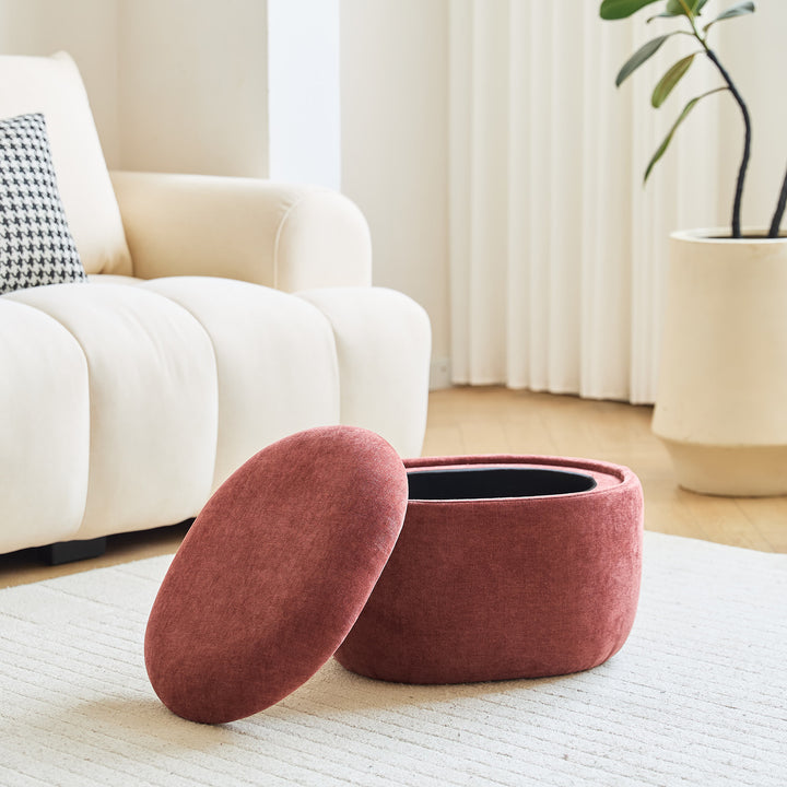 VASA puf med opbevaring – Hvid