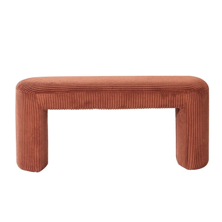 RIGA Terracotta Corduroy Bænk