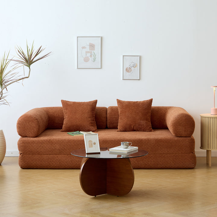 SARIA 3-personers sovesofa – Terracotta