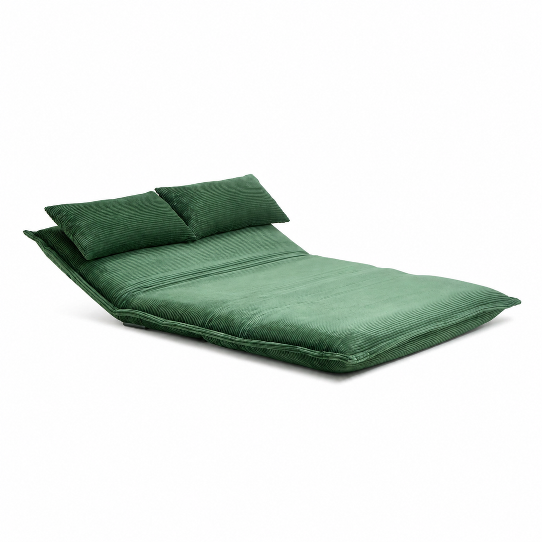 LEON 3-personers grøn sovesofa