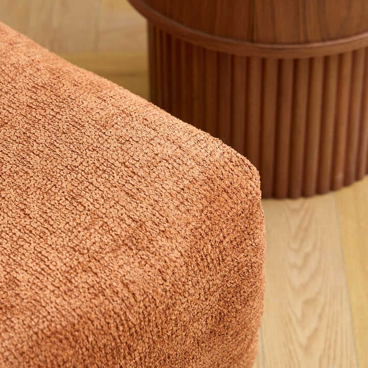 LAGOS 2-personers sofa – Terracotta