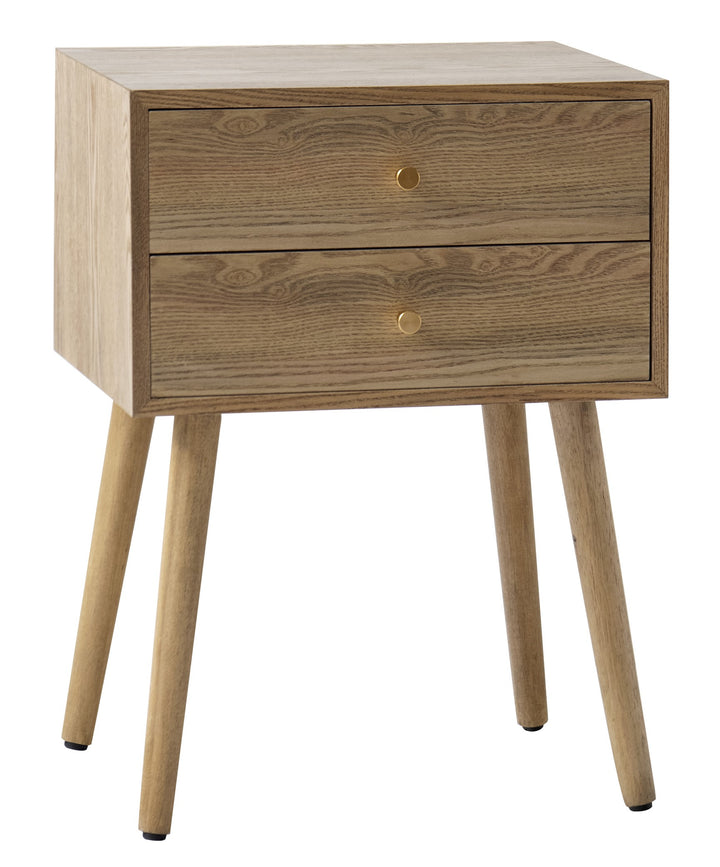 TONDER sidebord med skuffer – skandinavisk design og naturlig varme