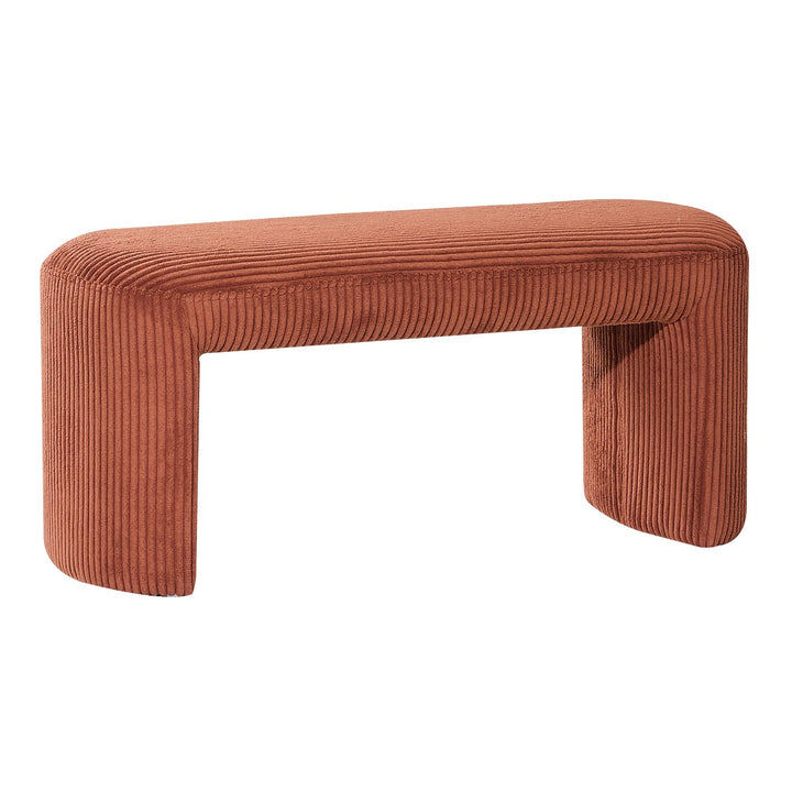 RIGA Terracotta Corduroy Bænk