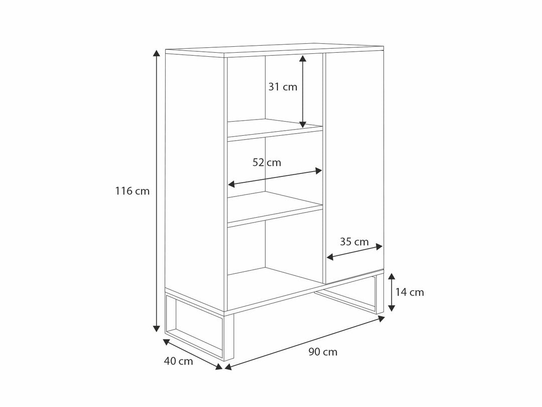 Fondi reol - metalben