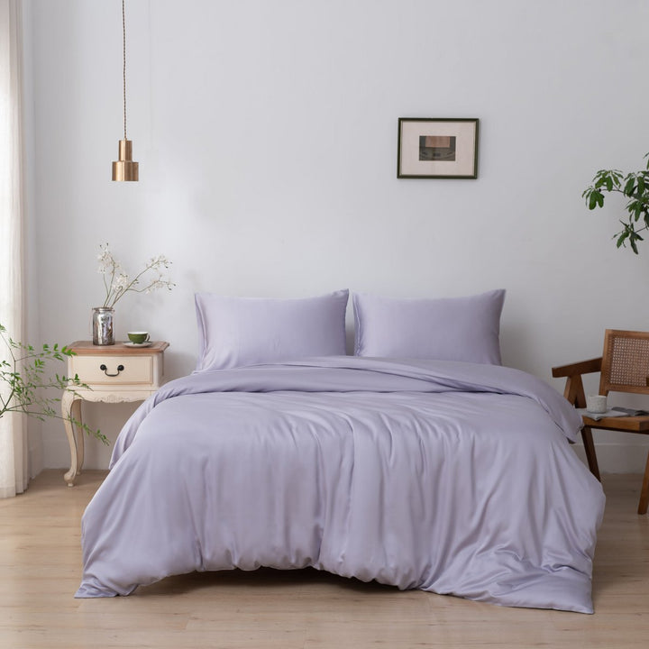 Syren bambus dynebetræk - 400TC Tanboocel - 100% bambus Lavender Mist