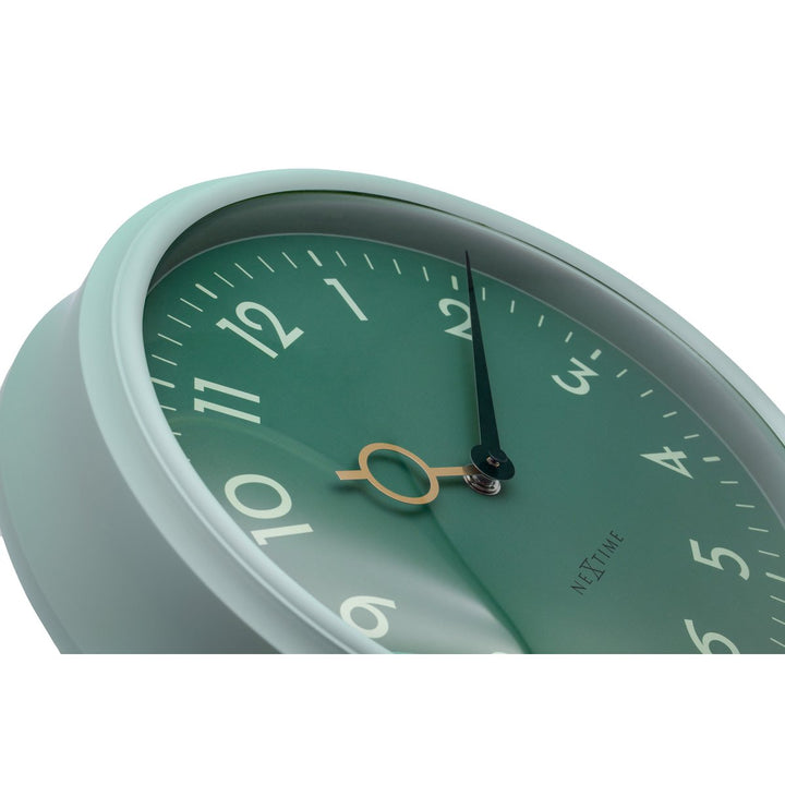 Vægur 30,5 cm-Silent-ABS-NeXtime 'Golden Hour Wall'