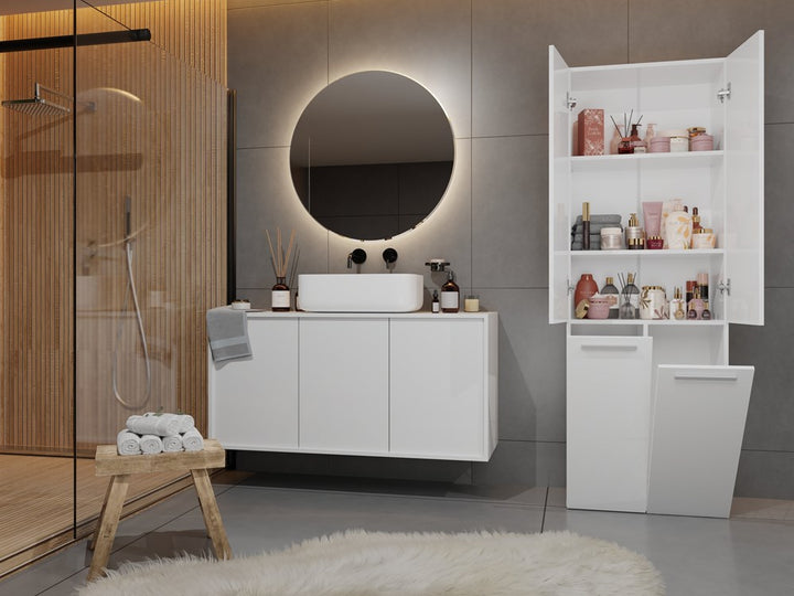 Badeværelsesskab, Dybde: 30 cm Bredde: 60 cm Højde: 174 cm