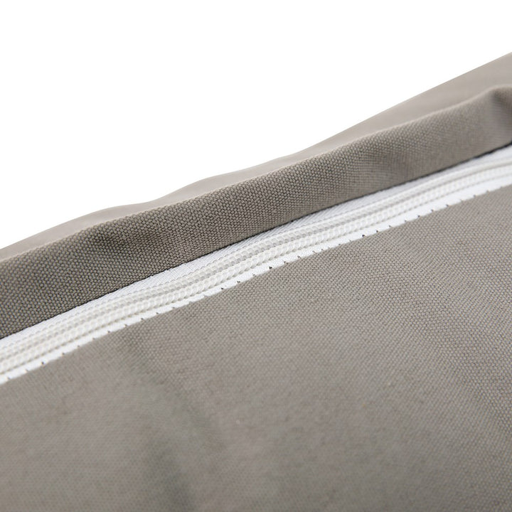 Komfortabelt loungesæt til terrasse og have, grå