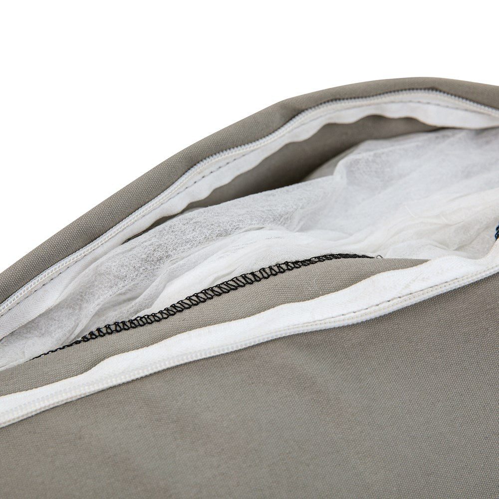 Komfortabelt loungesæt til terrasse og have, grå