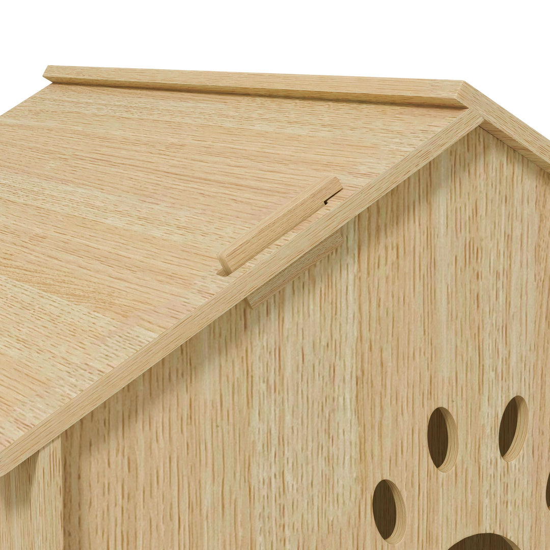 Indendørs hunde-/kattehus, sødt design, 50 x 41 x 51 cm