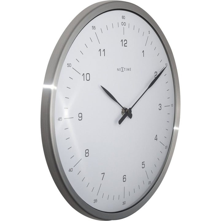 Vægur - 33 cm - Metal - Kuppelformet glas - '60 Minutes'