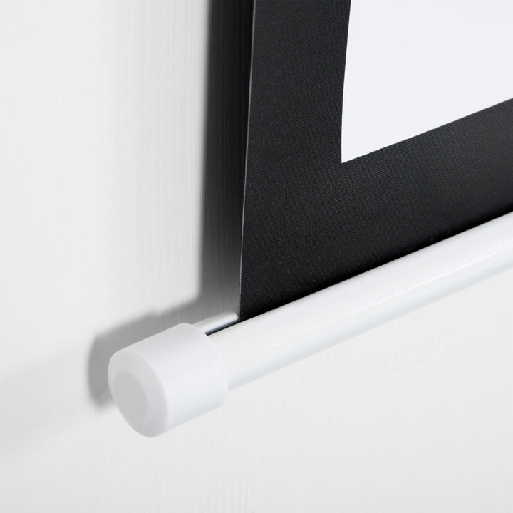 Projektorlærred 178 x 178 cm 99 tommer 1:1 hd 4k projektionslærred til hjemmebiograf, kontorpræsentationer