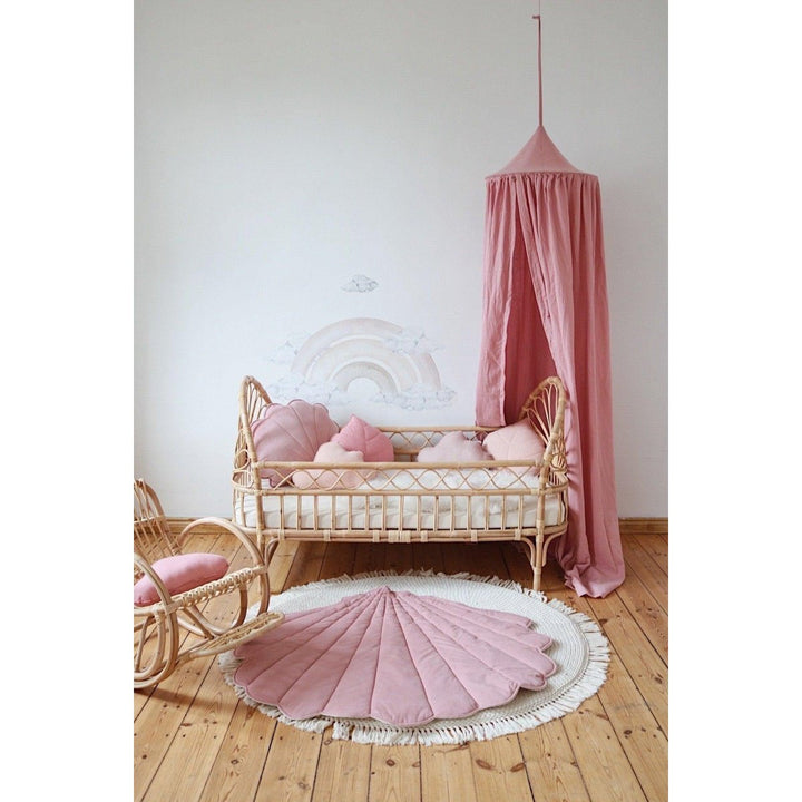 "Lys Pink" hør sky pude
