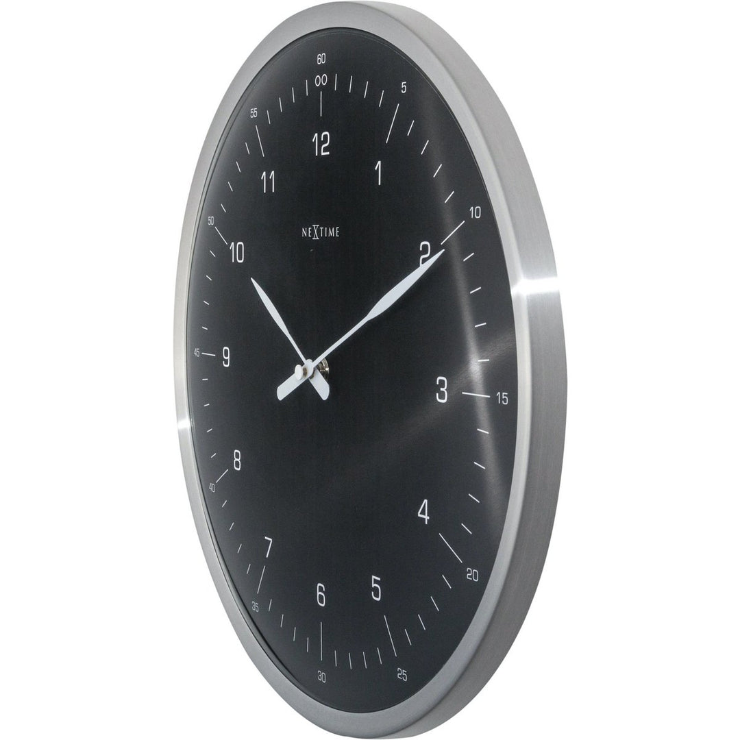 Vægur - 33 cm - Metal - Kuppelformet glas - '60 Minutes'