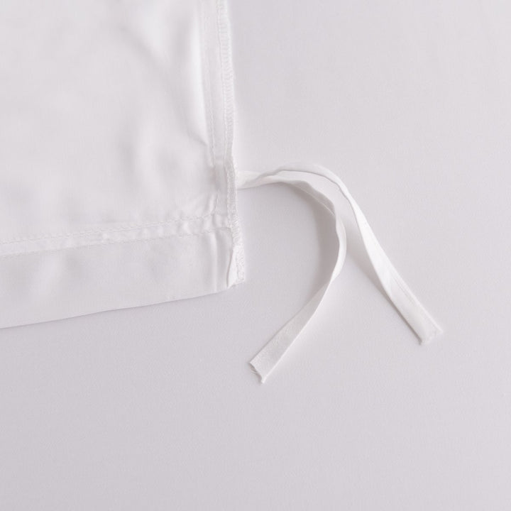 Hvidt Bambus Sengesæt 1-person - 400TC Tanboocel - Coco White