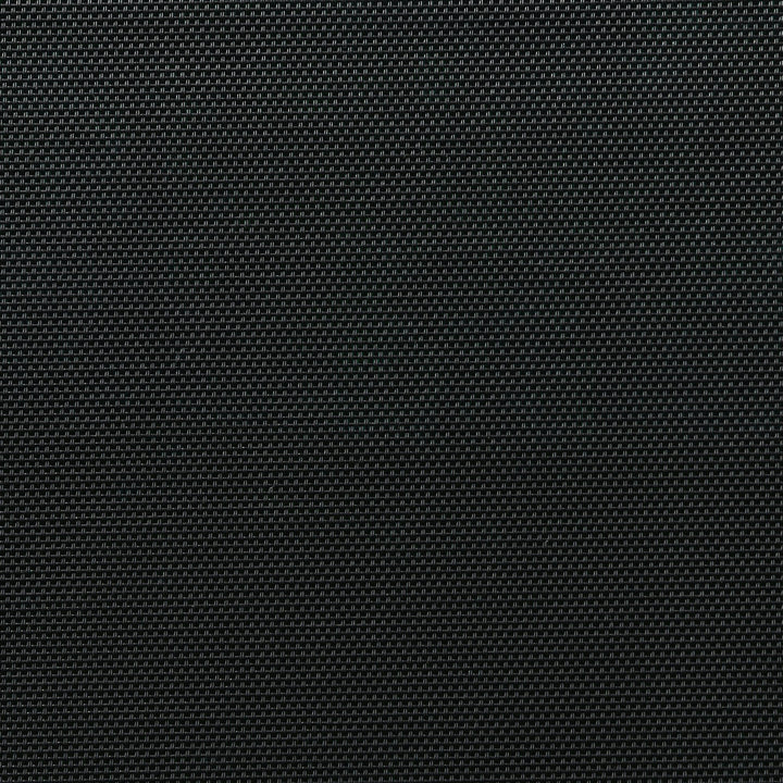 Solseng, havestol, justerbar ryglæn med 5 positioner, aluminium, sort, 202 x 65 x 43 cm