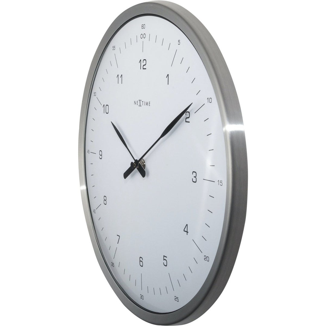 Vægur - 33 cm - Metal - Kuppelformet glas - '60 Minutes'