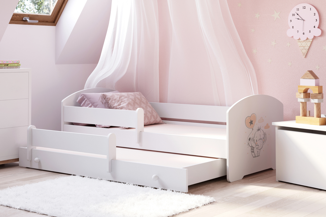 Dobbeltseng Luk 160x80 - Elefant