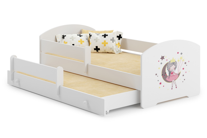 Dobbeltseng Luk 160x80 - Sovende prinsesse