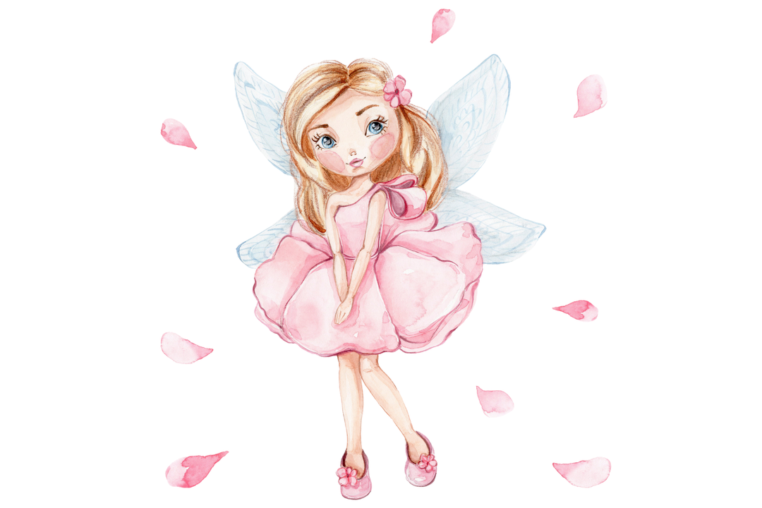 Dobbeltseng ANNA 160x80 Pige med vinger