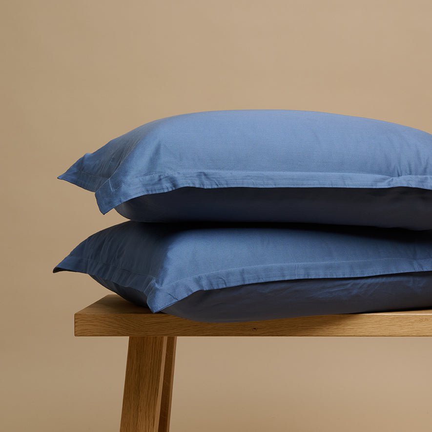 TENCEL™ Twill pudebetræk mørkeblå