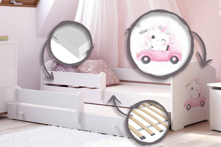 Dobbeltseng Luk 160x80 - Kat