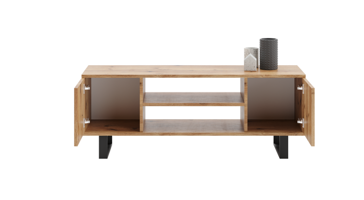 Focus RTV-skab 135 cm - loft eg håndværk/sort