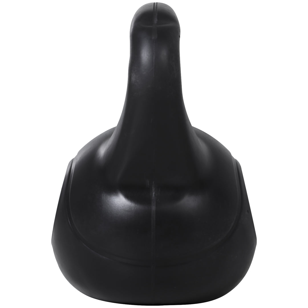 Kettlebell 10 kg vægthåndvægt fyldt med sand til begyndere sort