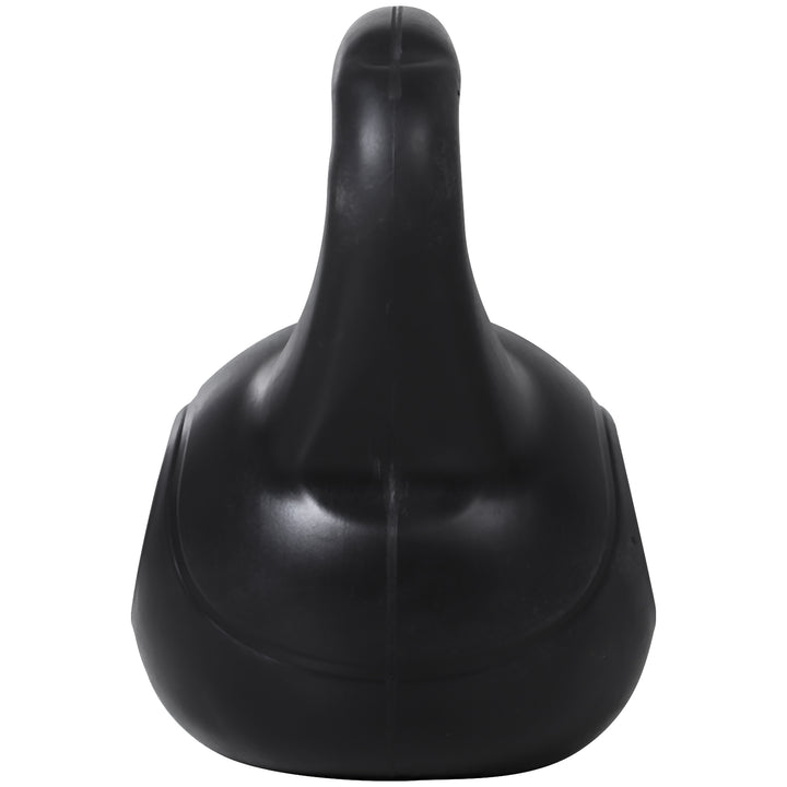 Kettlebell 10 kg vægthåndvægt fyldt med sand til begyndere sort