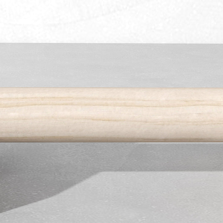 Push-up stænger i sæt med 2, robuste og skridsikre, op til 120 kg, bøgetræ, 30x13x10cm, natur