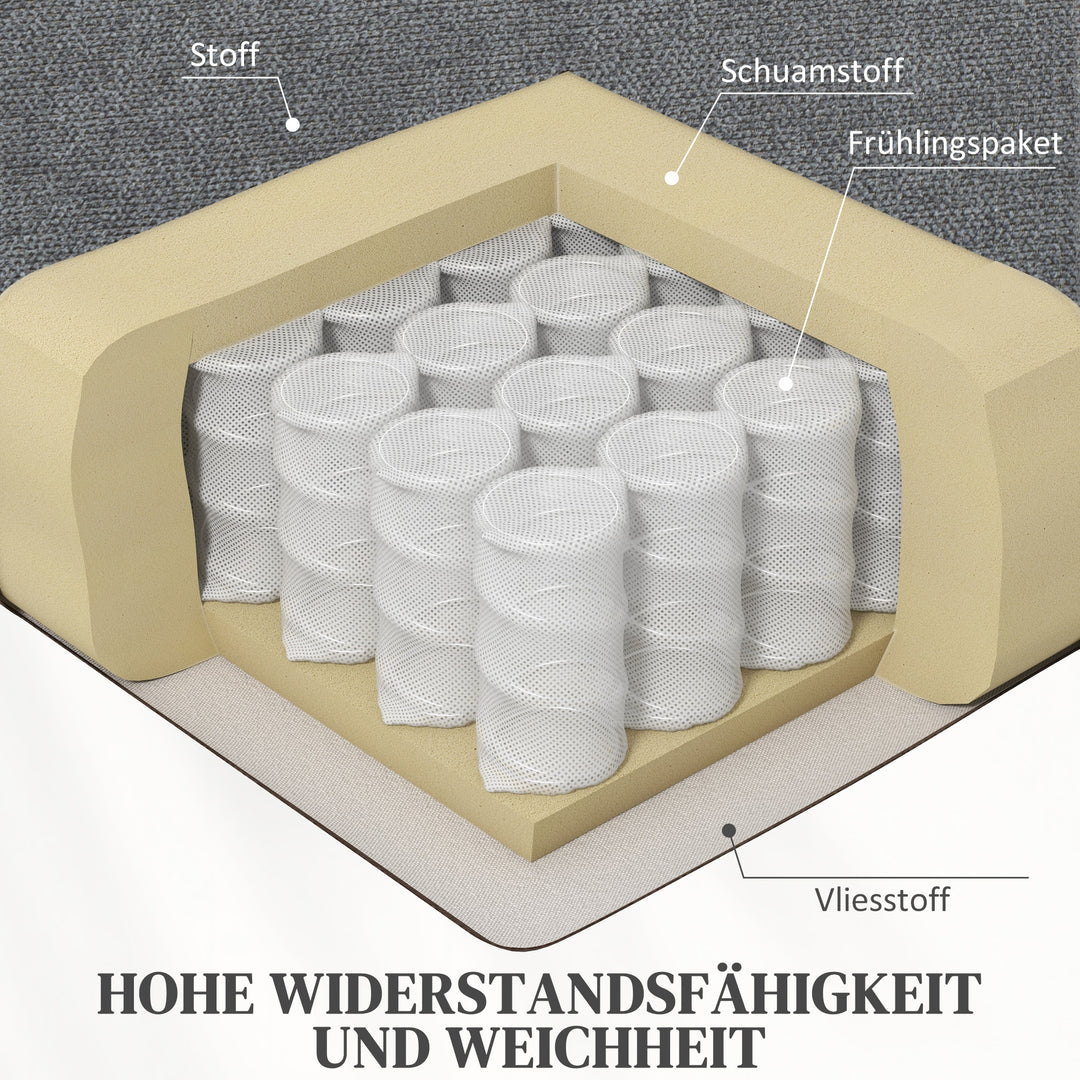 Løftestol til seniorer, med lænefunktion, inklusive fjernbetjening, 144 cm x 91 cm x 88 cm, grå